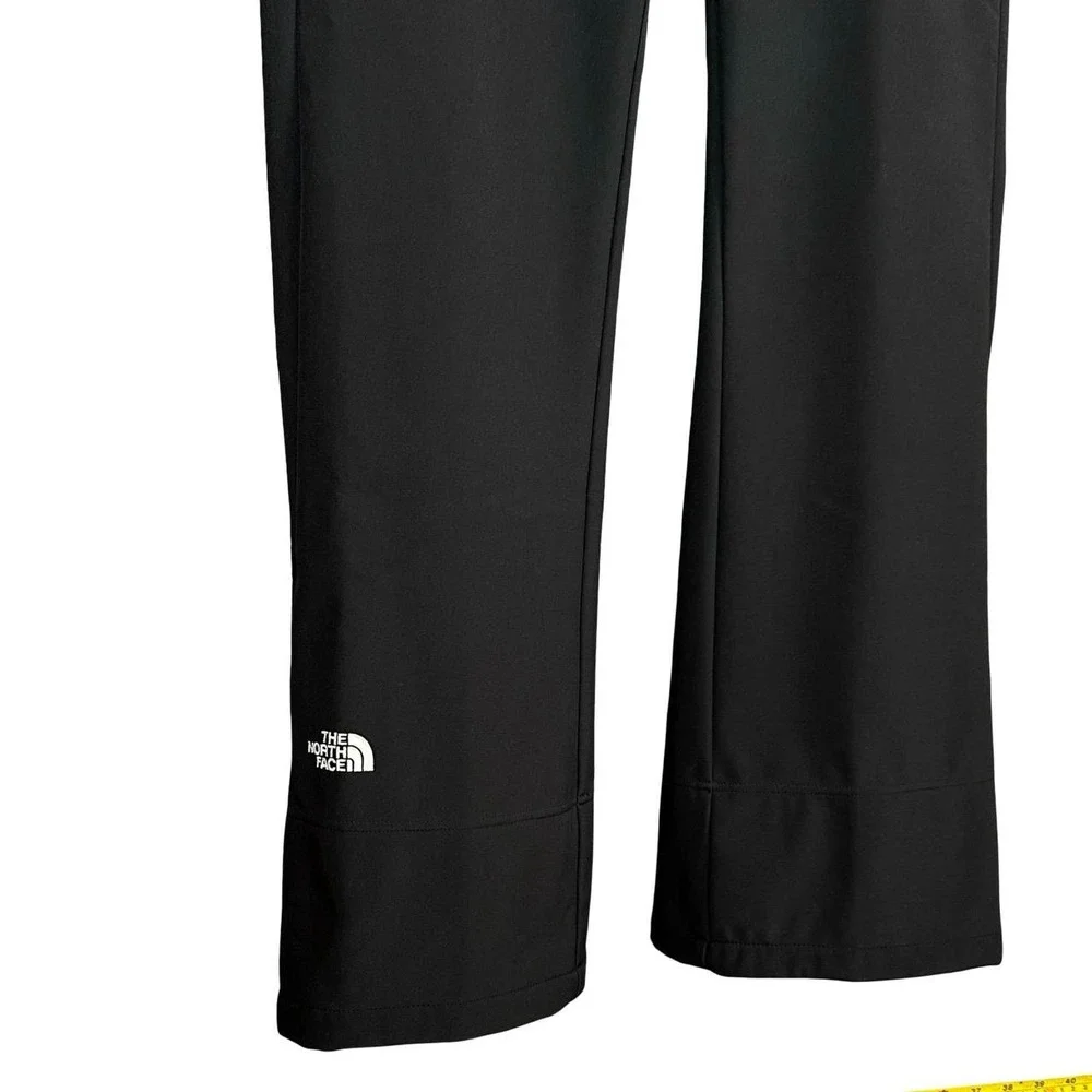 The North Face Apex STH Black Ski Pants Women L Regular Stretch Fleece Softshell